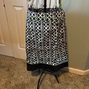 Multicolor knee length.